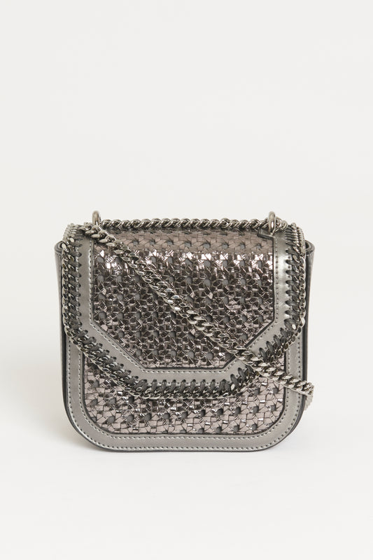 Falabella Box Metallic Preowned Bag