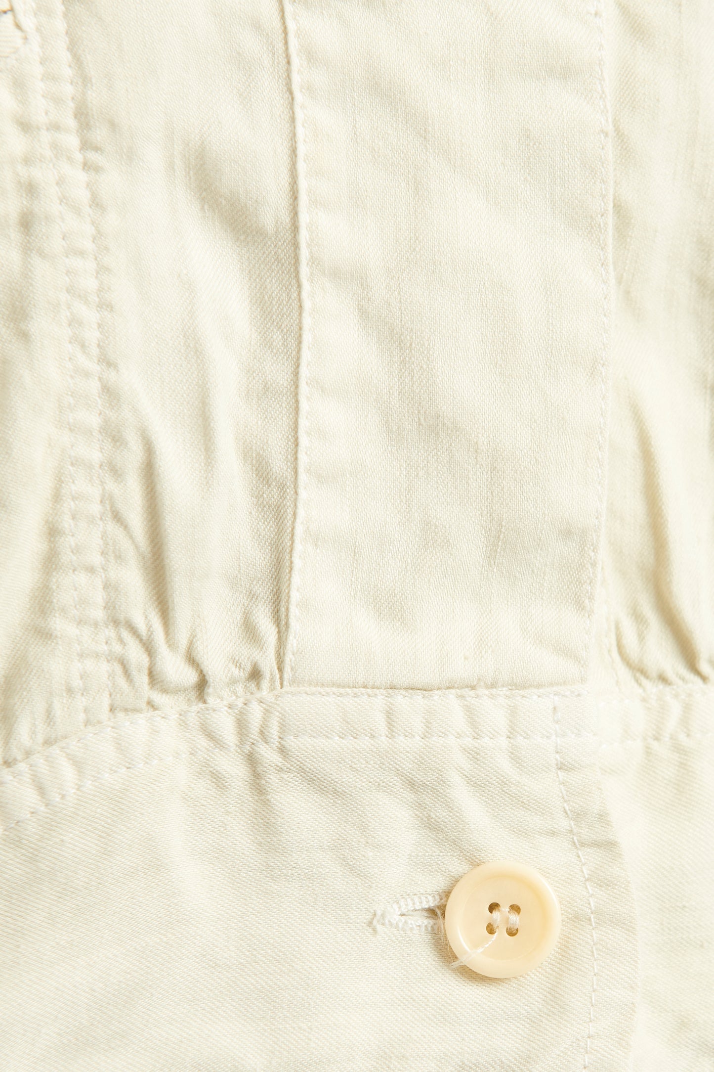 Ivory Linen Preowned Jacket