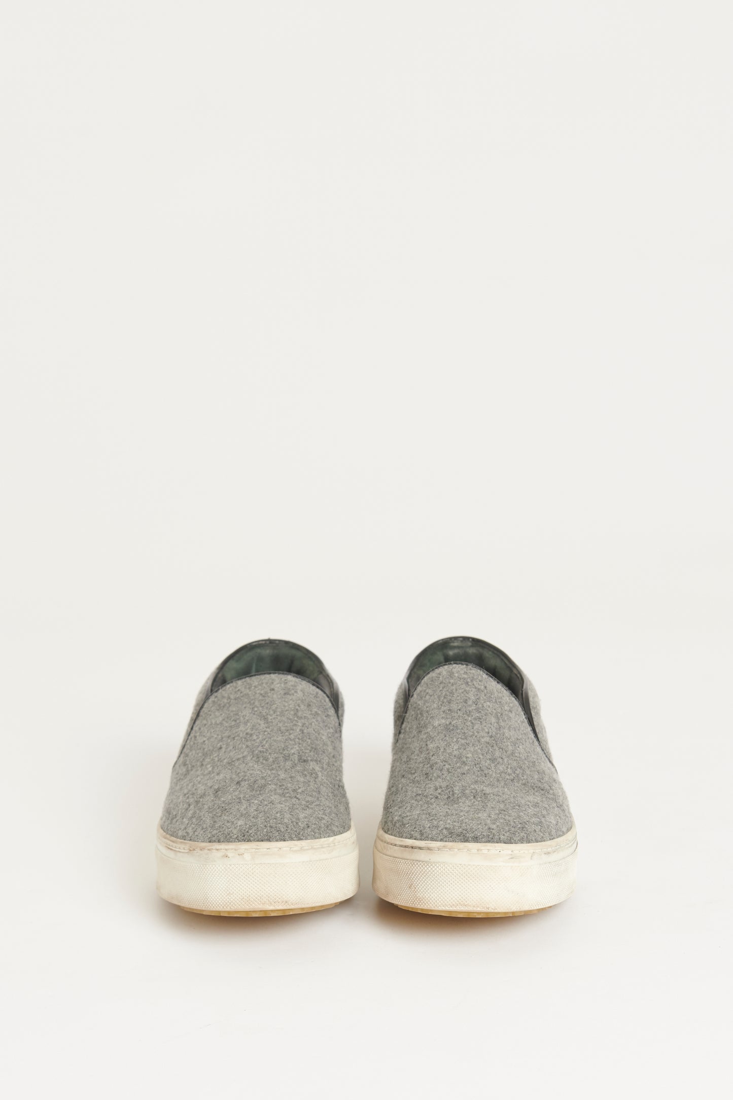 Grey Flannel Slip On Preowned Trainers