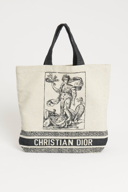 Cruise 2021 Shopping Printed Canvas Preowned Tote