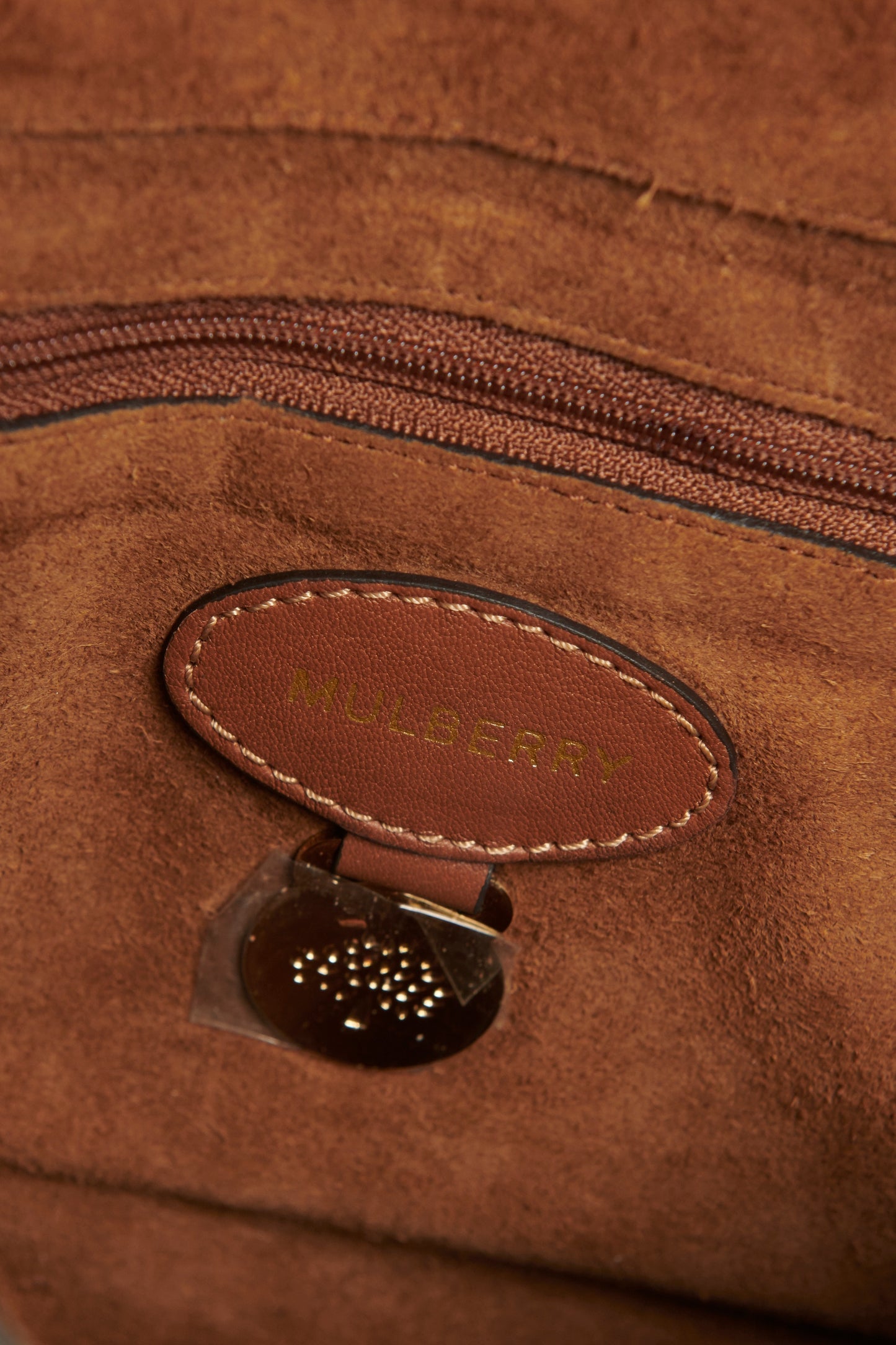 Brown Suede Lily Limited Edition Preowned Crossbody Bag