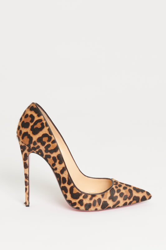 Leopard Pony Hair So Kate Preowned Pump