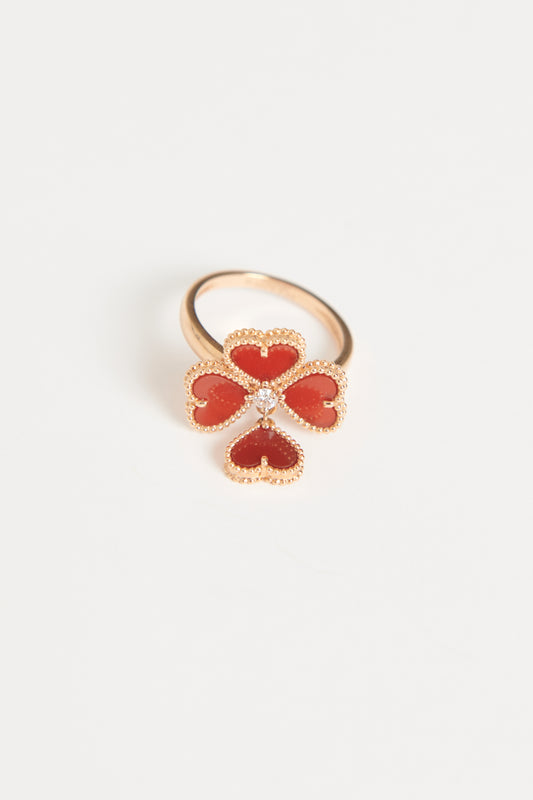 Sweet Alhambra Effeuillage Preowned Ring