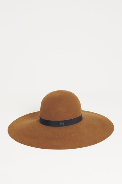Brown Preowned Blanche Hat
