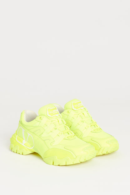 Fluorescent Neon Climber Preowned Trainers