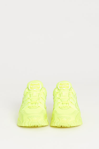 Fluorescent Neon Climber Preowned Trainers