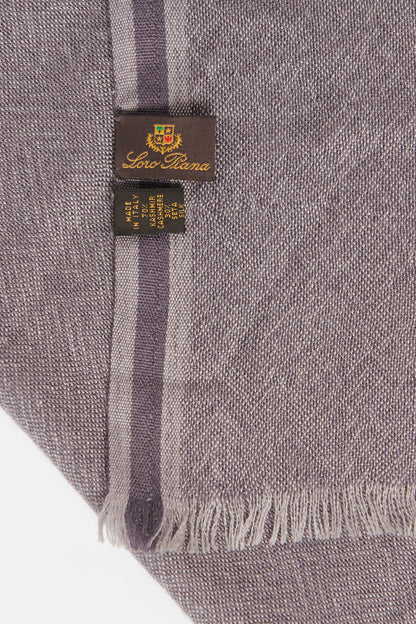 Purple Cashmere Blend Preowned Scarf