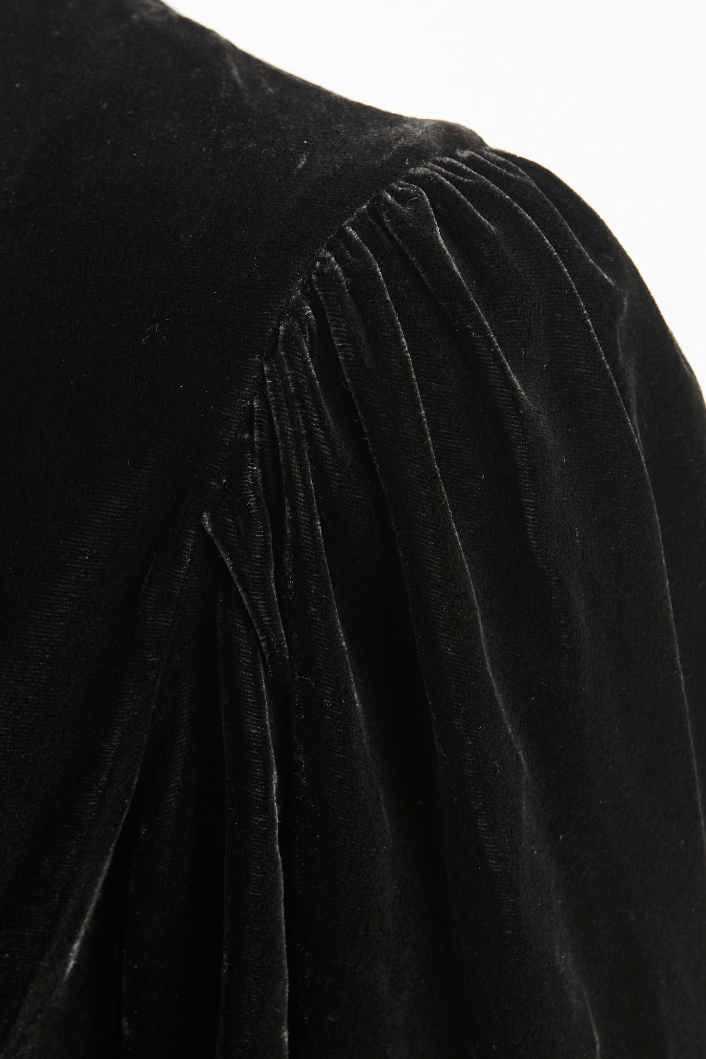 Black Velvet Preowned Knee Length Dress