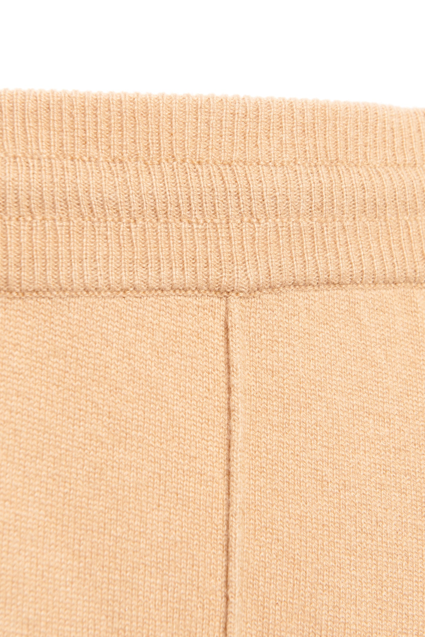 Beige Cashmere Preowned Seine Wide Leg Trousers