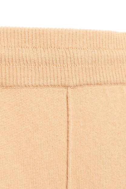 Beige Cashmere Preowned Seine Wide Leg Trousers