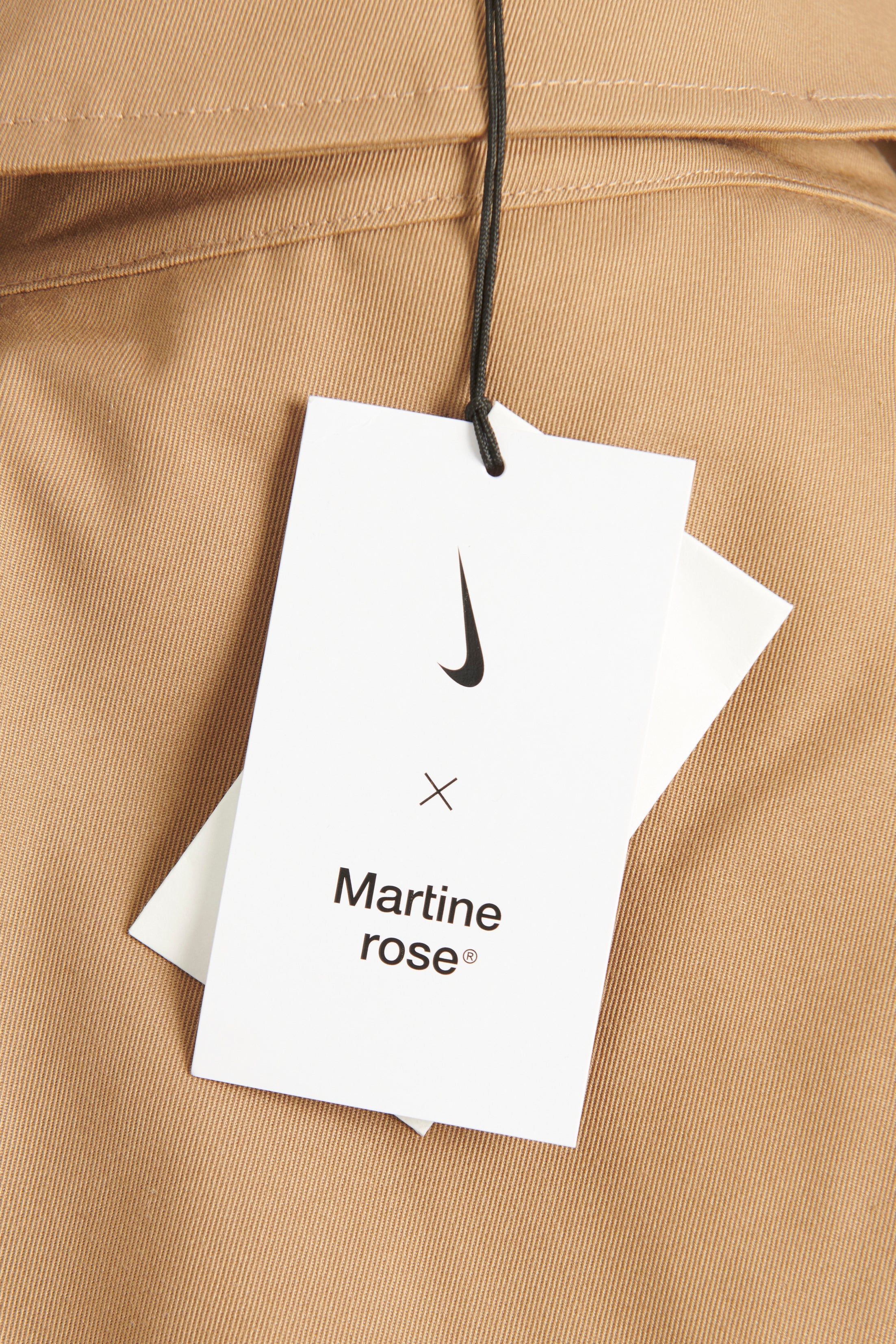 Nike x Martine Rose - Beige Cotton Preowned Oversized Trench Nike x Martine Rose - Beige Cotton Preowned Oversized Trench