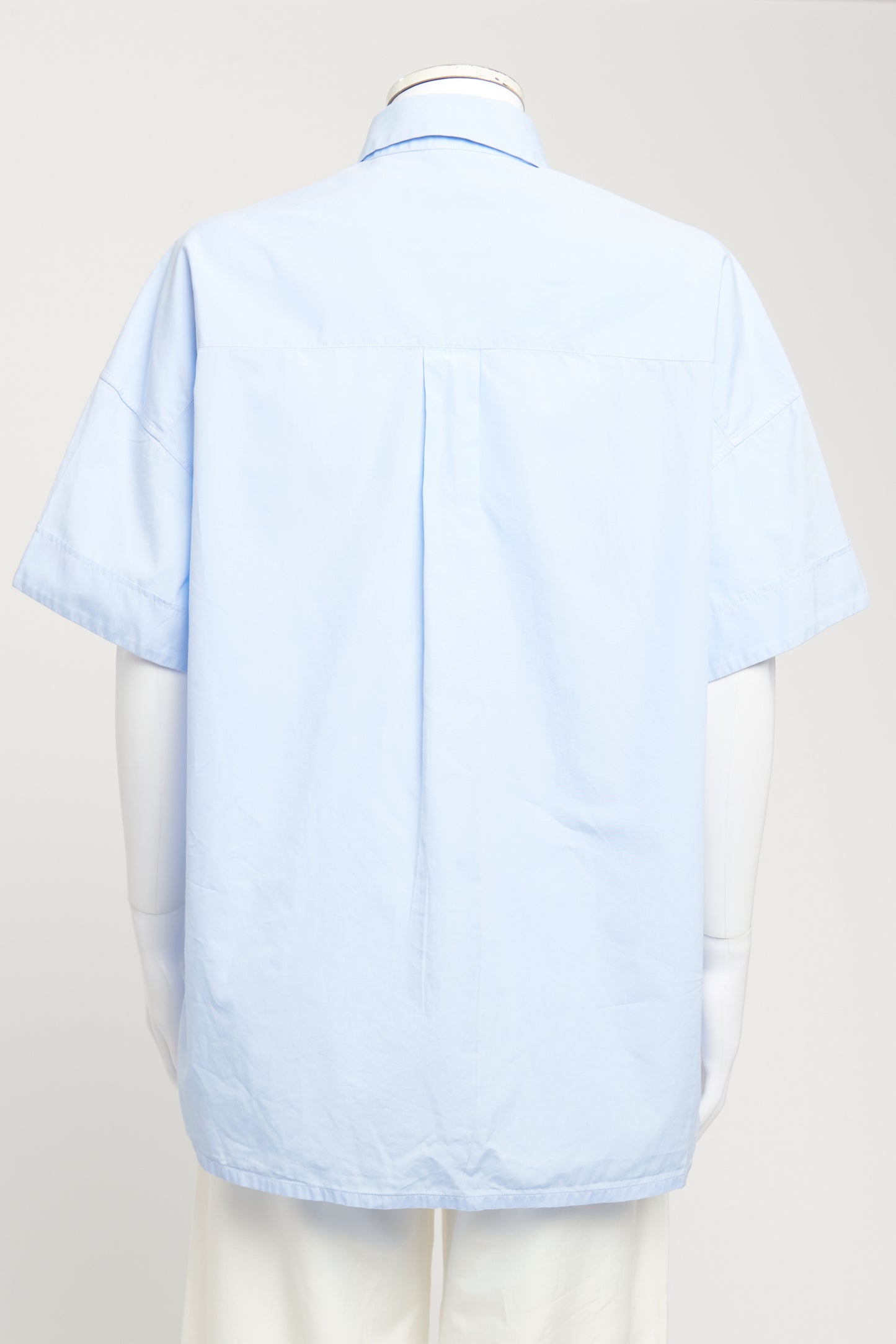 2014 Blue Cotton Preowned Short Sleeved Shirt