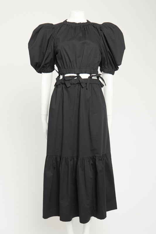 Black Cotton Sloane Preowned Dress
