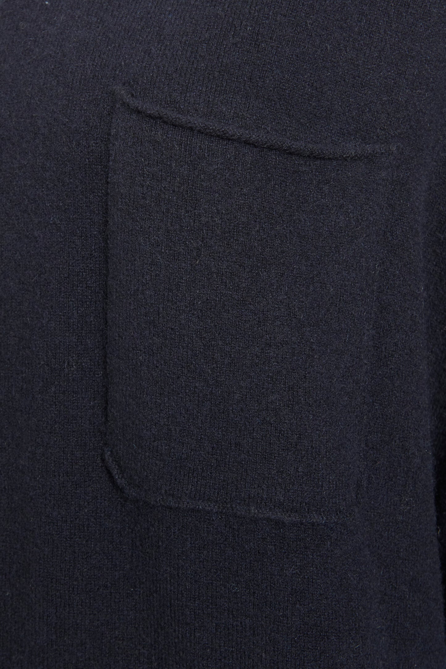 Navy Cashmere Preowned Relaxed n°61 Koto Long Cardigan