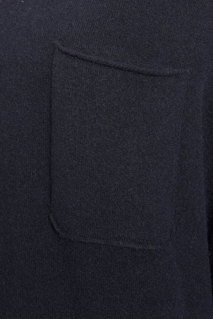 Navy Cashmere Preowned Relaxed n°61 Koto Long Cardigan
