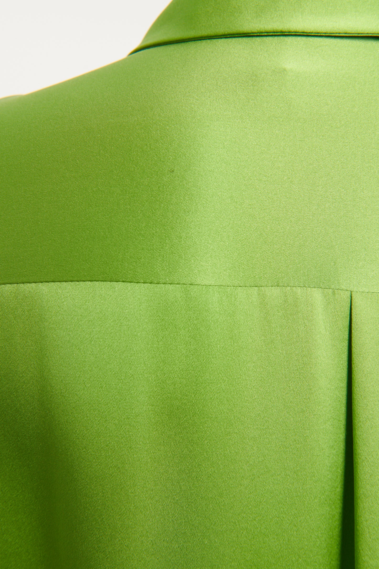 Apple Green Silk Preowned Bias Maxi Dress