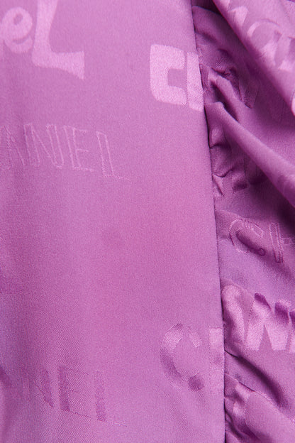 2022 Purple Silk Preowned Sleeveless Blouse
