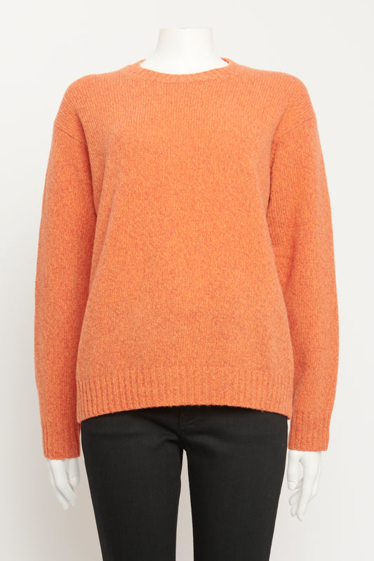 Orange Samara Wool Preowned Jumper