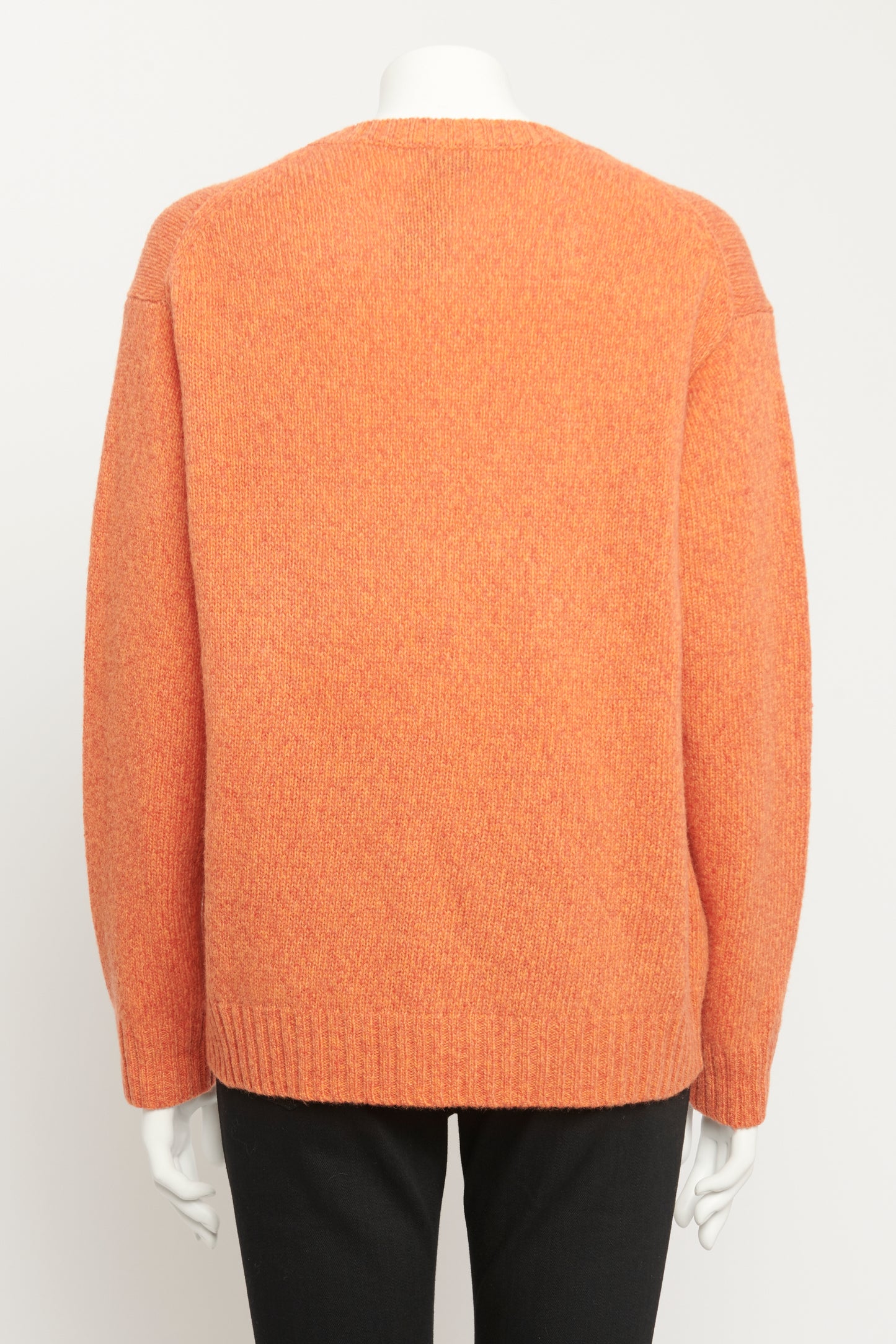 Orange Samara Wool Preowned Jumper