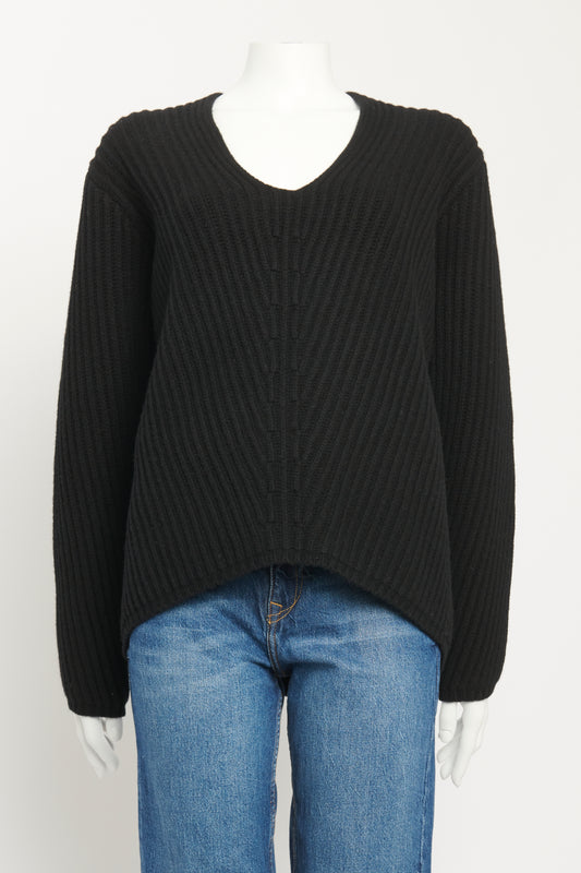 Black Deborah L-Wool Preowned Jumper