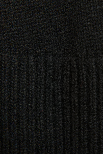 Black Cashmere Roll Neck Preowned Jumper