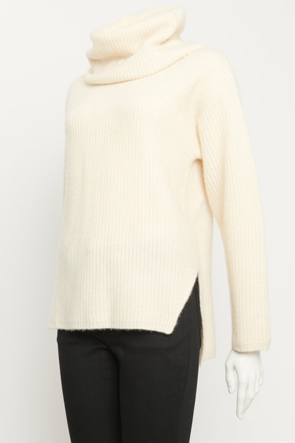 Cream Cashmere High Neck Preowned Jumper