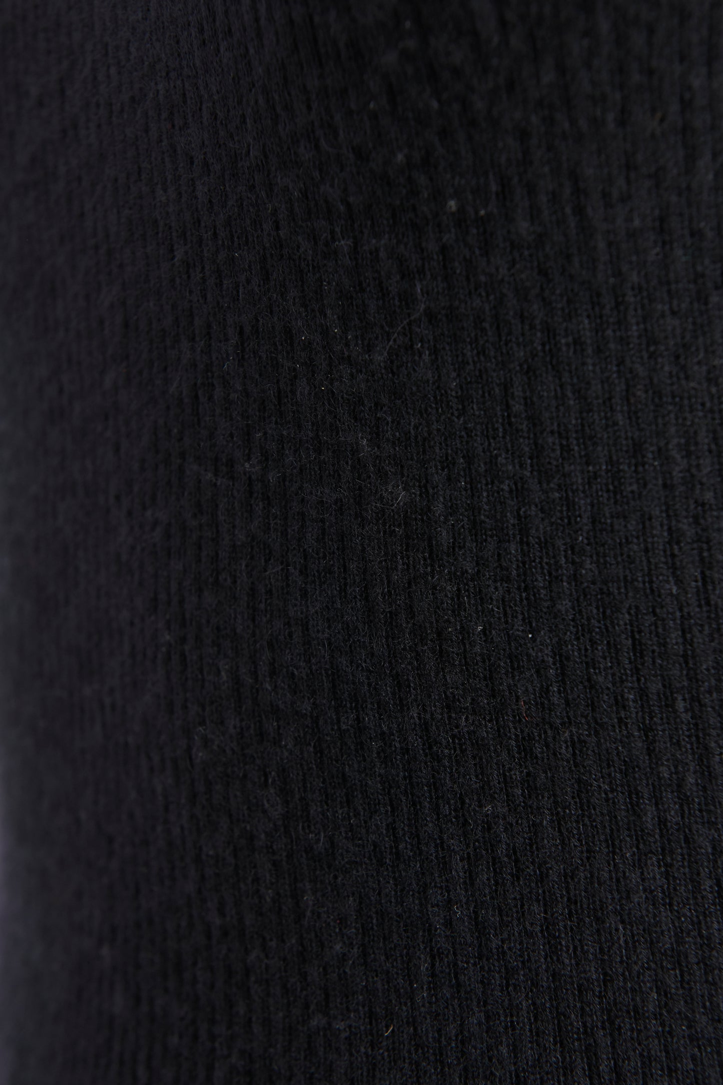 Navy Cashmere Skinny Rib Preowned Jumper