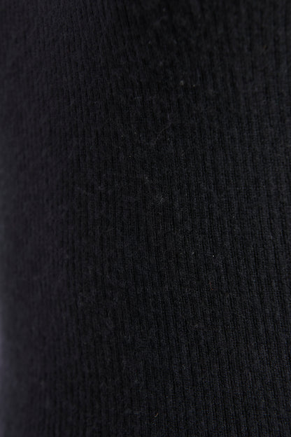 Navy Cashmere Skinny Rib Preowned Jumper