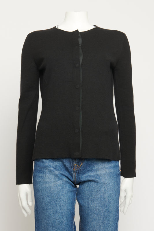 Black Cashmere Preowned Cardigan