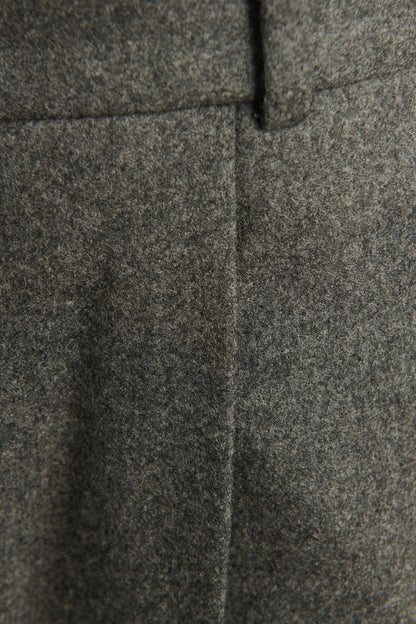 Charcoal Grey Wool Preowned Trousers