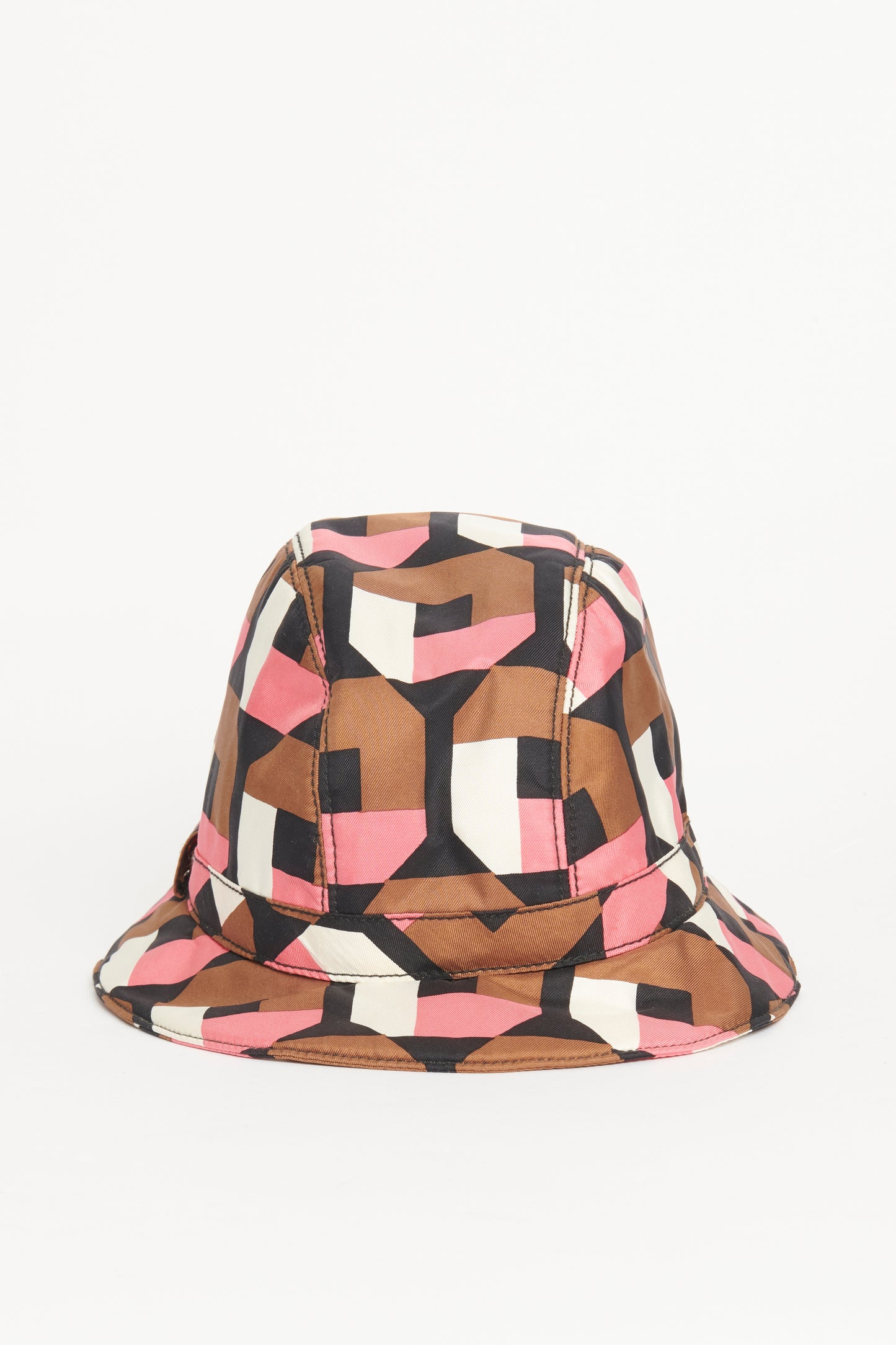 Pink Silk Preowned Bucket Hat