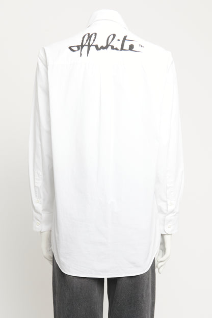 2021 Virgil Abloh Cotton White Preowned Shirt