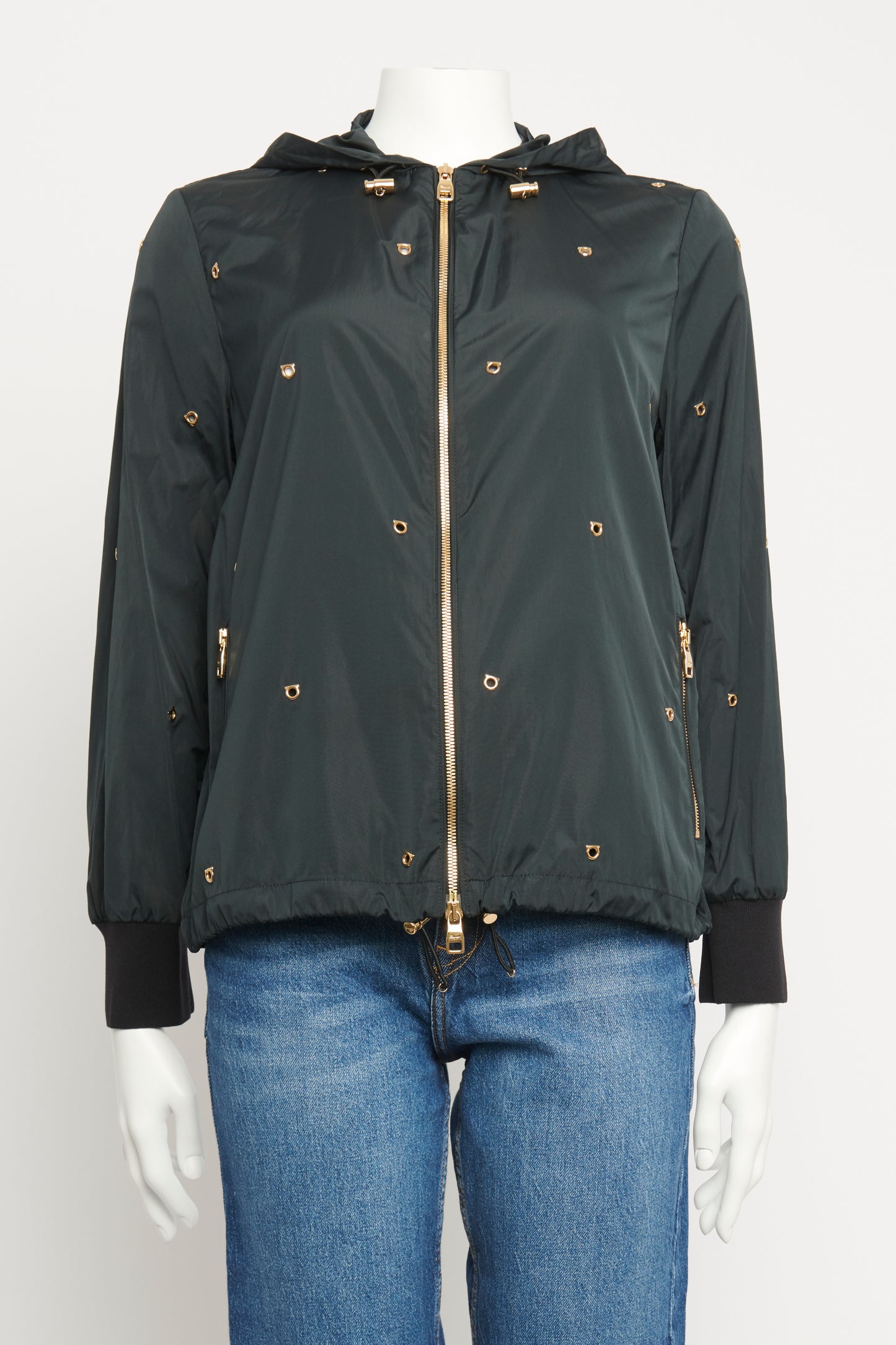 Silk Blend Eyelet Preowned Jacket