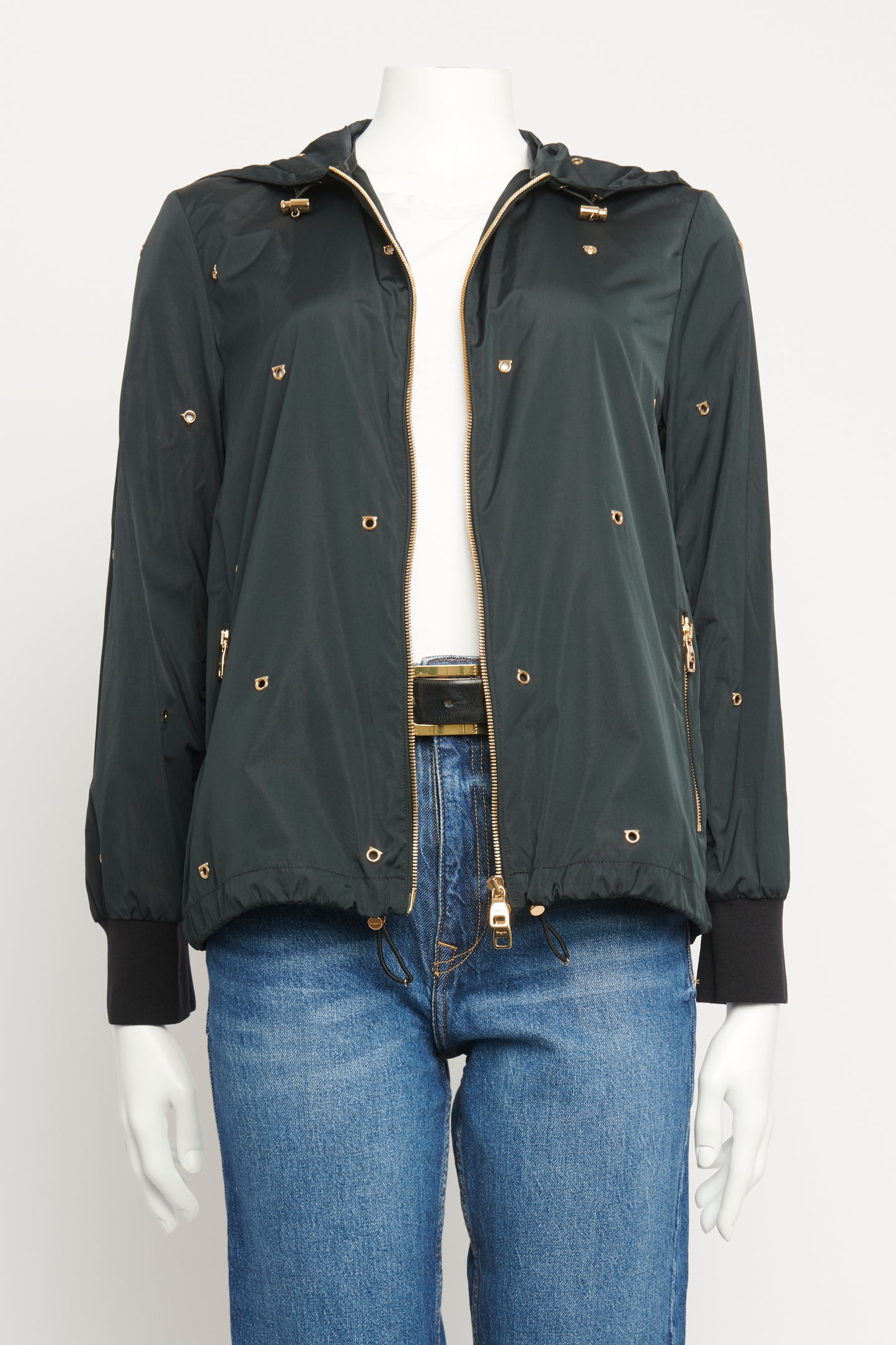 Silk Blend Eyelet Preowned Jacket