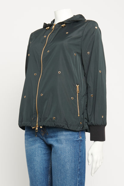 Silk Blend Eyelet Preowned Jacket