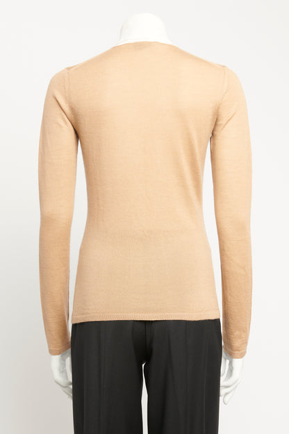 Cashmere Lightweight  Preowned Turtle Neck Knit