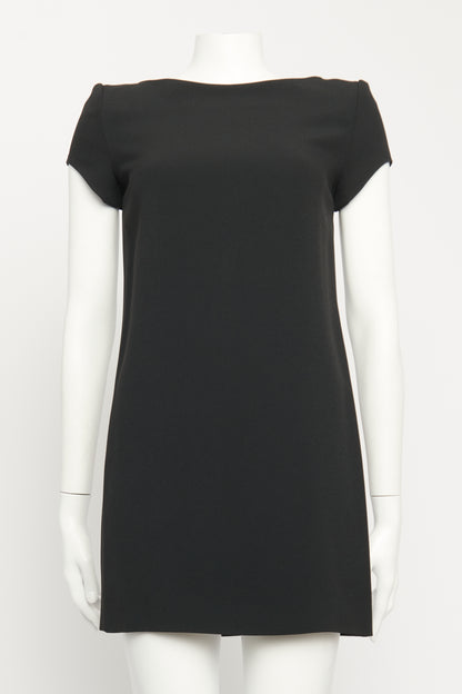 Black Cap Sleeve Preowned Dress