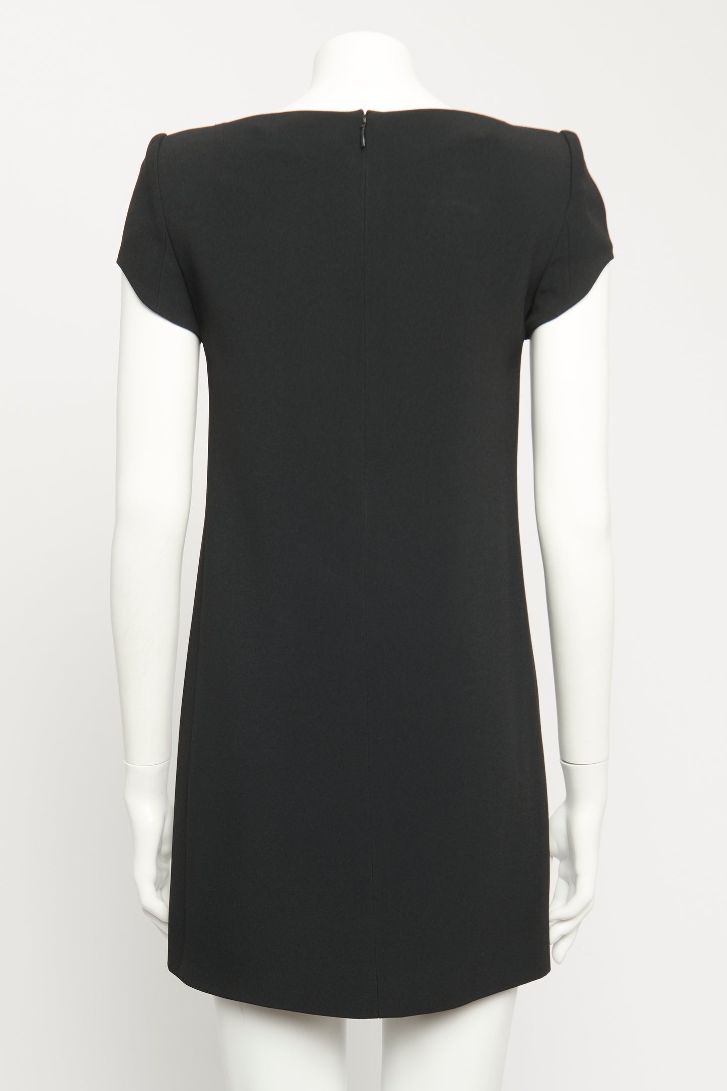 Black Cap Sleeve Preowned Dress