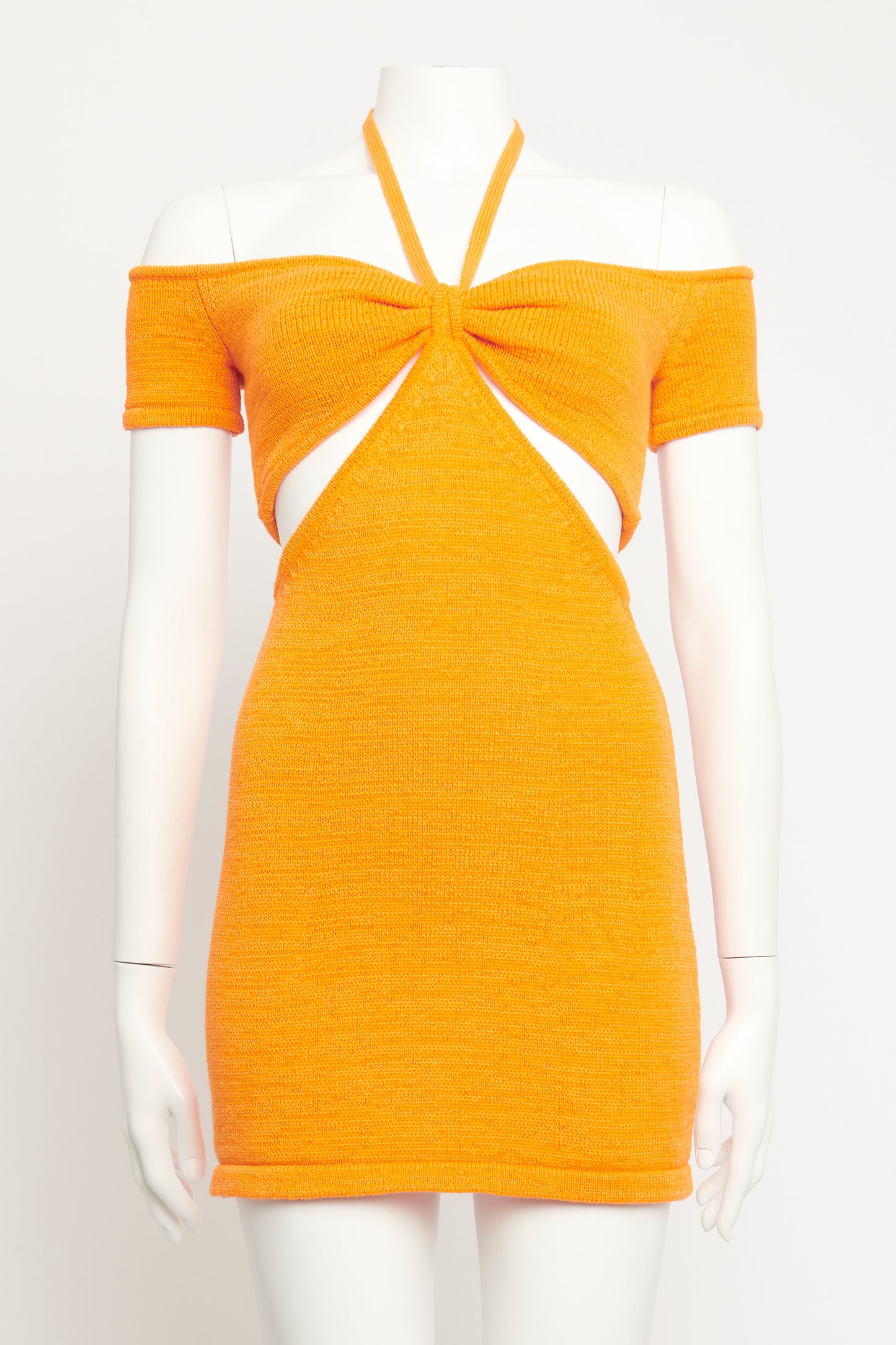 Annabel Cut Out Knit Preowned Mini-Dress