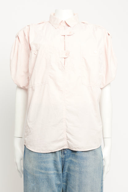 Pink Manuela Short Sleeve Preowned Shirt