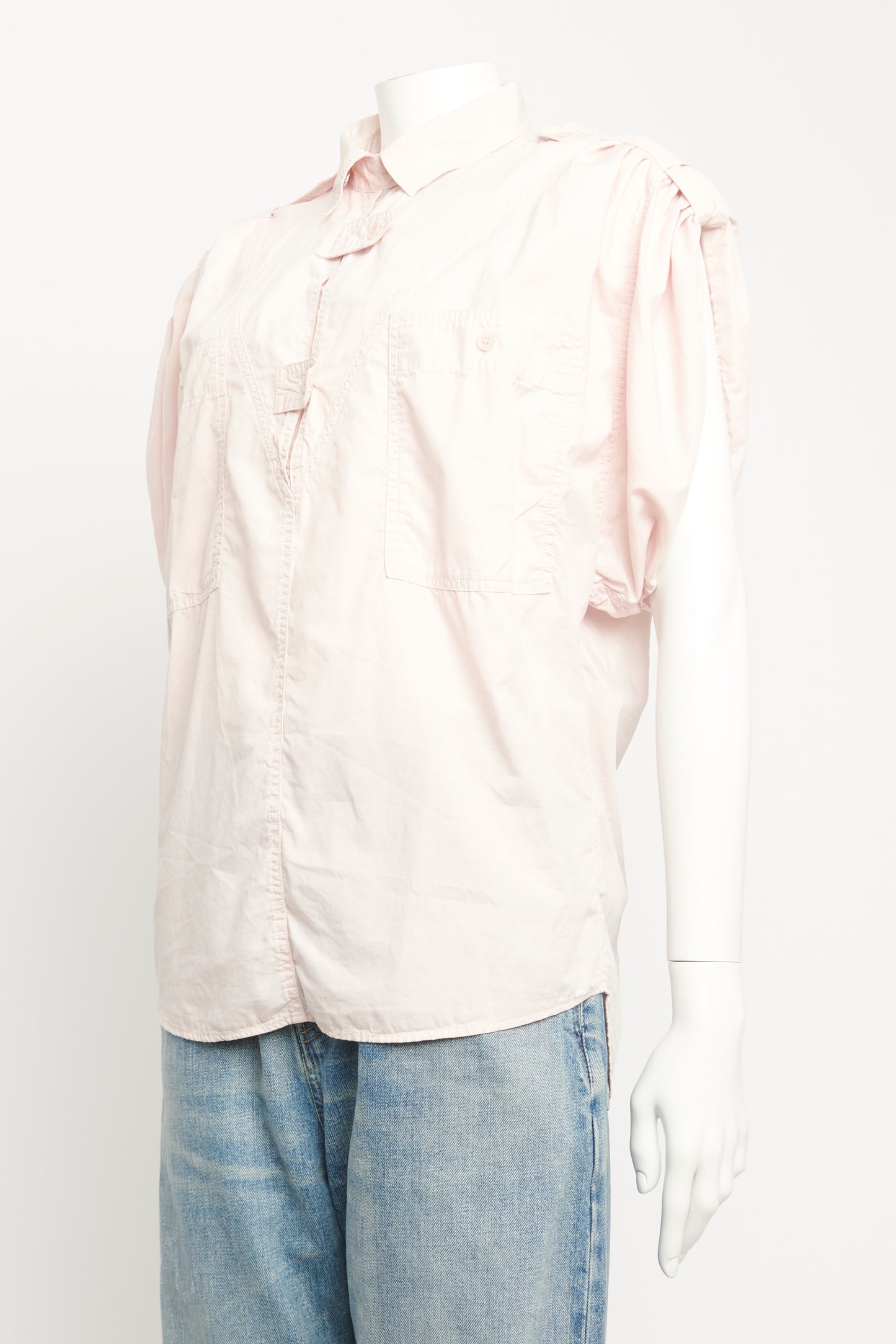 Pink Manuela Short Sleeve Preowned Shirt