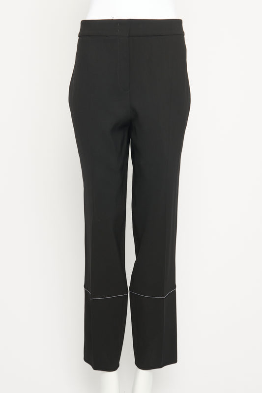 Viscose Black Carrot Preowned Trousers