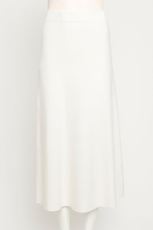 Freddie Ivory Knit Preowned Skirt