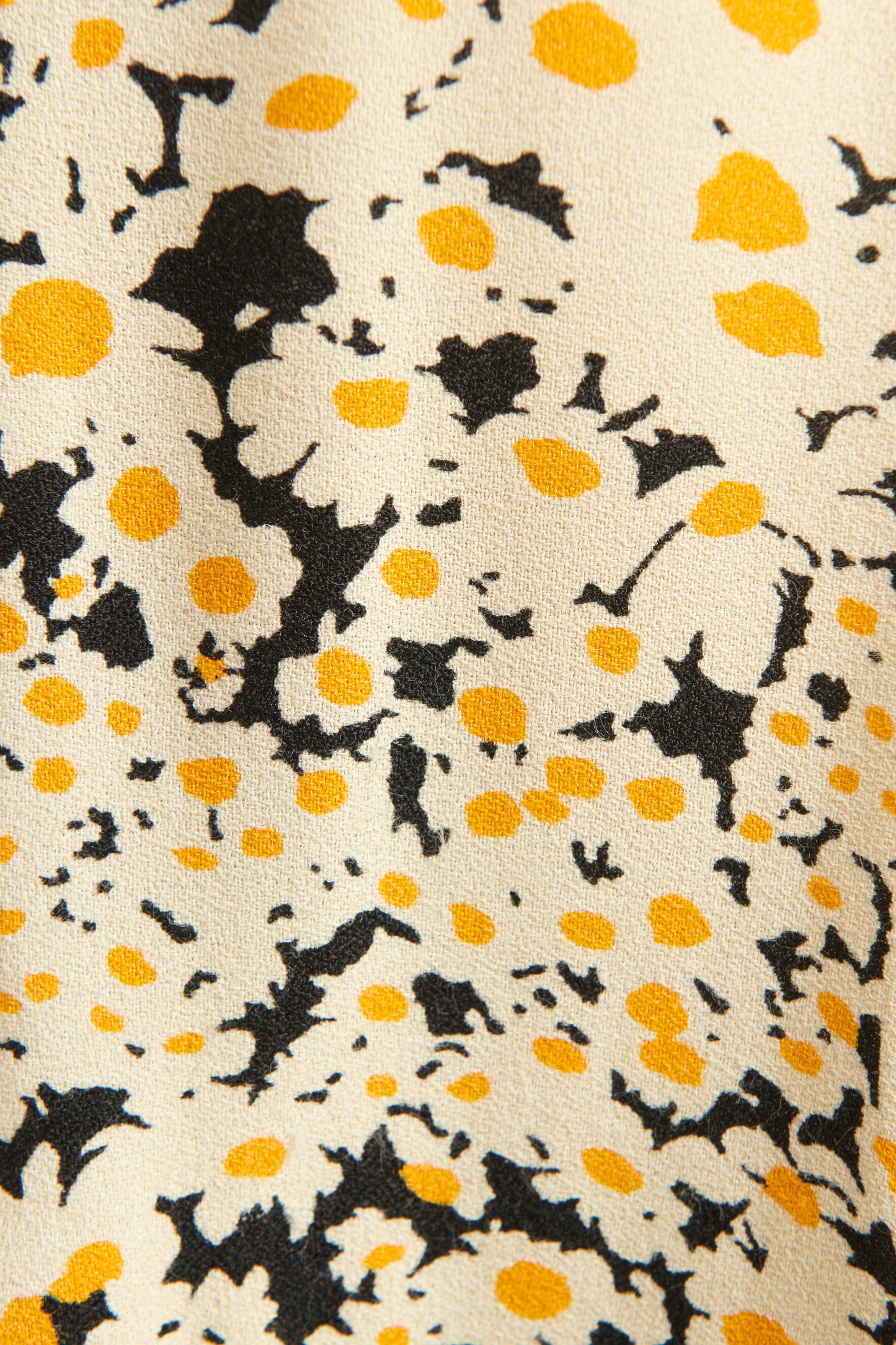 2015 Runway Asymmetrical Daisy Print Preowned Skirt