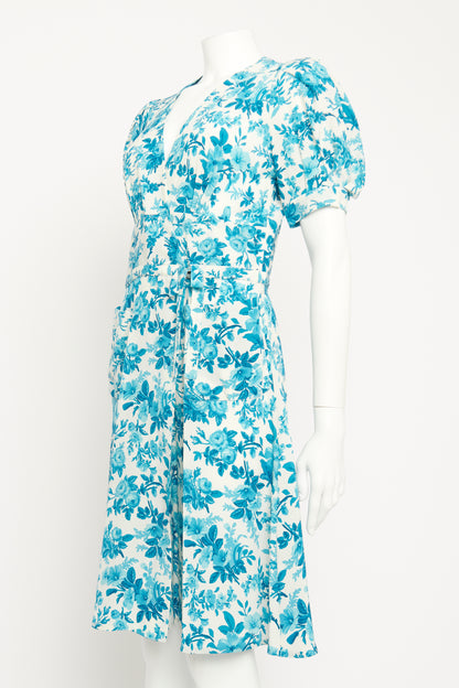 Cotton Floral 1950’s Reissue Preowned Garden Dress