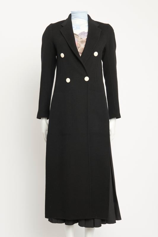 Ebony Wool and Cashmere Preowned Duster