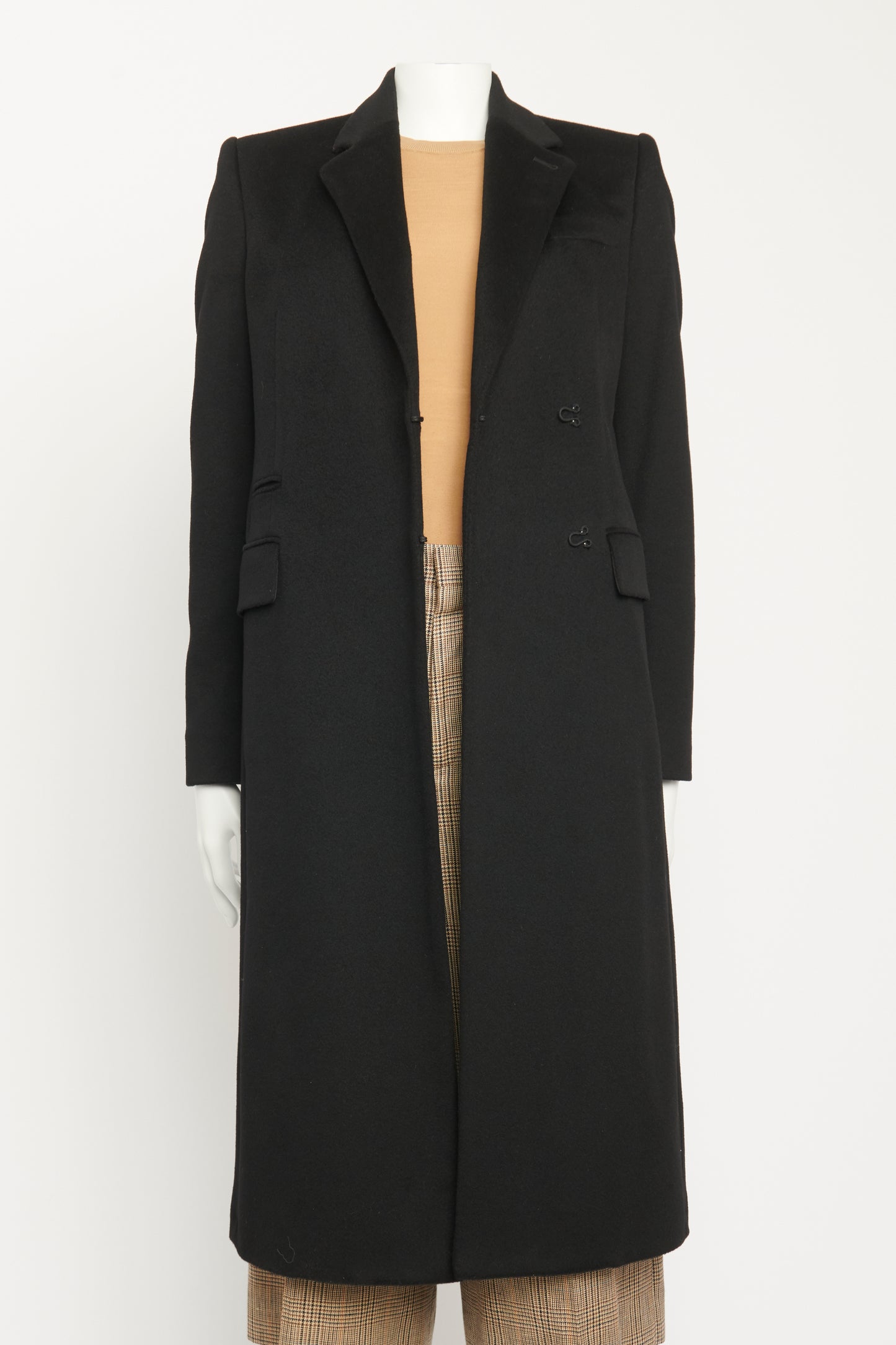 Wool Full Length Preowned Coat