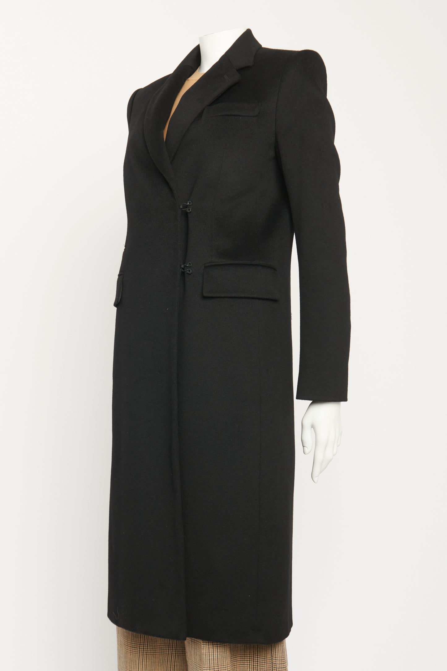 Wool Full Length Preowned Coat