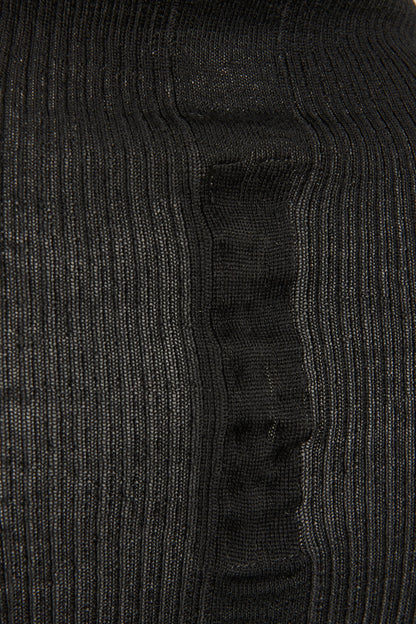 2020 Ebony Long Sleeve Ribbed Preowned Turtleneck