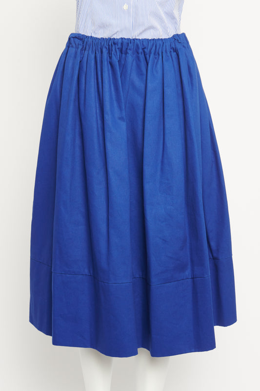 Duro Olowu Blue A-line Preowned Skirt